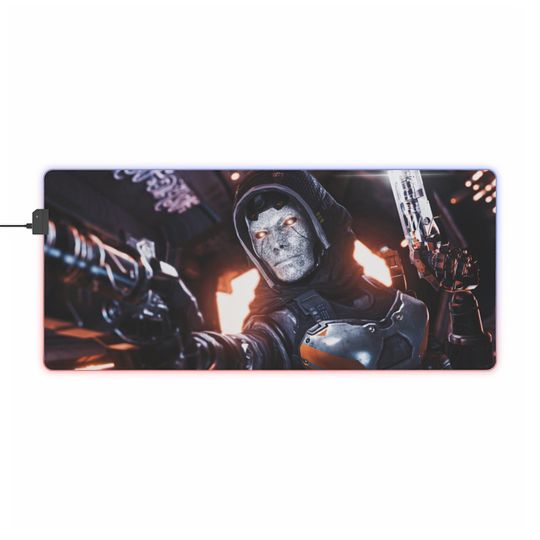Discover Ash (Apex Legends) LED Gaming Mouse Pad
