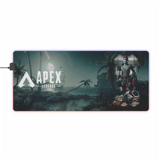 Discover Mad Maggie LED Gaming Mouse Pad Apex Legends