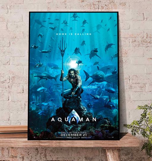 Discover Aquaman No Amber Poster Aquaman Poster