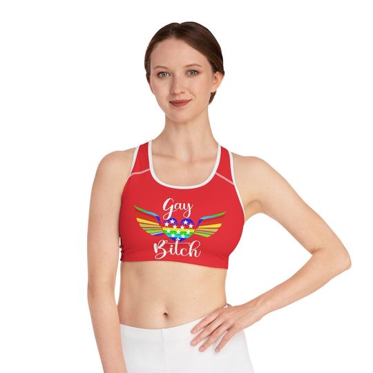 Discover Sexy Rainbow Gay - All-Over Print Sports Bra