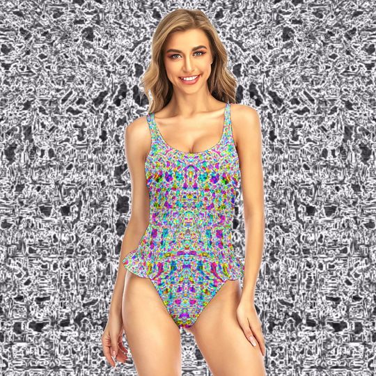 Discover WayWalkers- Sexy, Cute, Unique Pool Beach Women's One-piece Swimsuit With Ruffle Hem