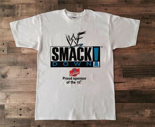 Discover Best Popular Shirt 90s Smackdown Molson Export WWF Wrestling Gildan