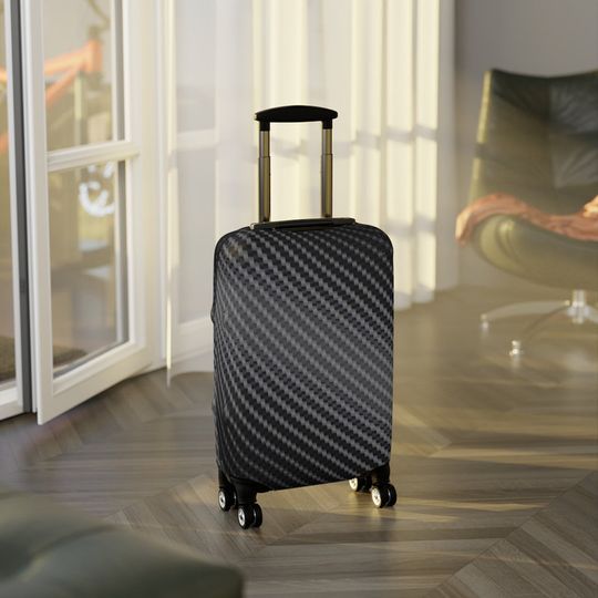 Discover Carbon Luggage Cover