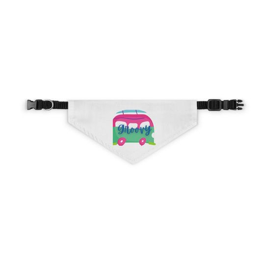 Discover Groovy Pet Bandana Collar