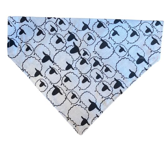 Discover Sheep Unisex Dog Bandana | dog neckwear | over the collar bandana