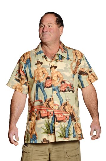 Discover Men On the Ranch Hawaiian Shirt