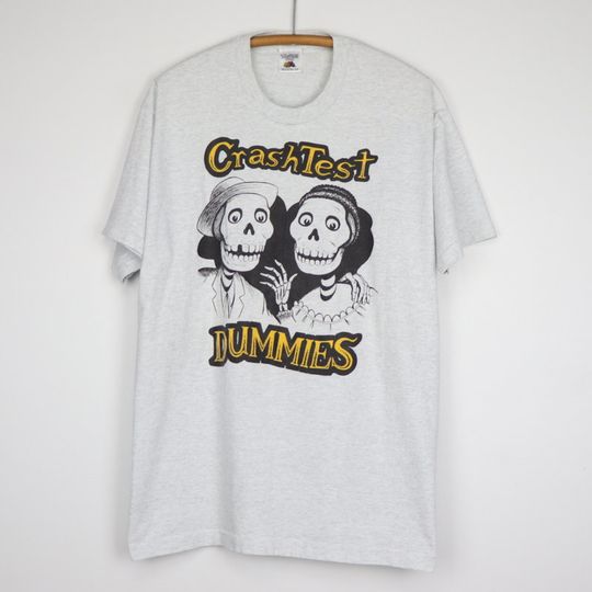 Discover vintage 1991 Crash Test Dummies The Ghosts That Haunt Me Shirt