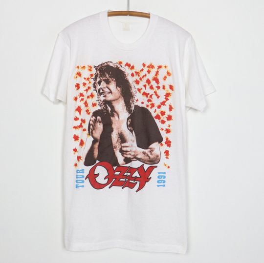 Discover vintage 1991 Ozzy Osbourne Tour Shirt