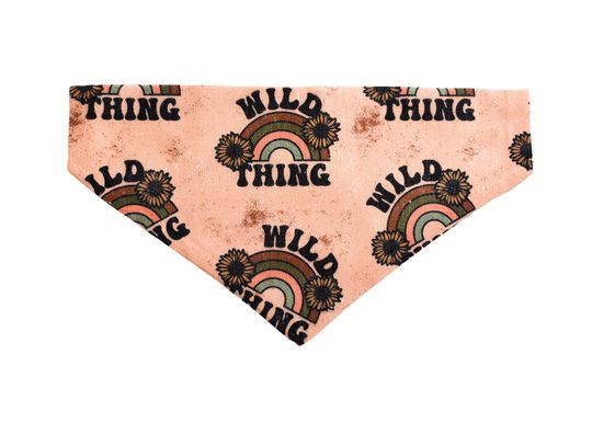Discover Wild Thing Dog Bandana, Boho Dog Bandana