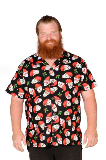 Discover Skull Christmas Pattern Hawaiian Shirt