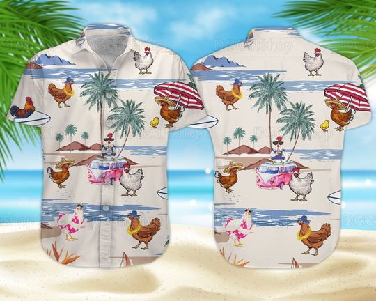 Discover Chicken Hawaii Shirt
