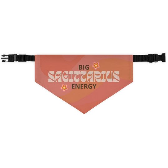 Discover Sagittarius Pet Bandana Collar