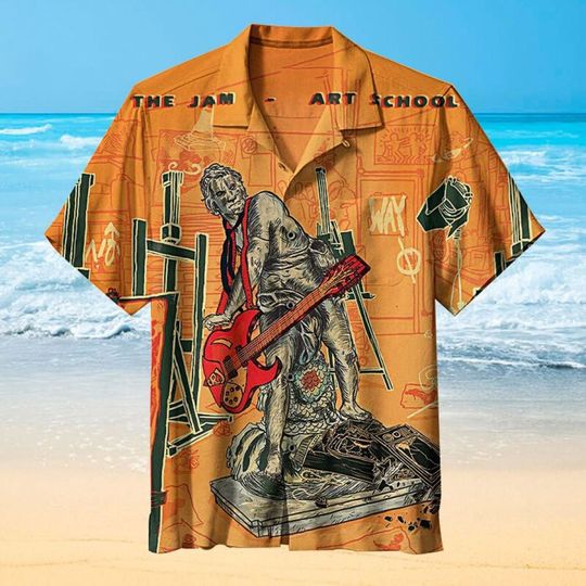 Discover The Jam Art School Hawaiian Shirt