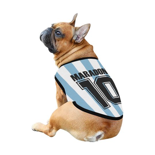 Discover Argentina Soccer Team Diego Maradona 10 Dog t-shirt, Dog Tank Top