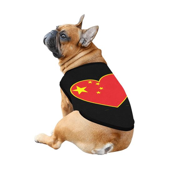 Discover I Love China Dog Tank Top