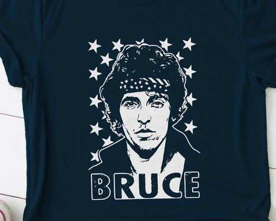 Discover Vintage Rock Bruce Springsteen Shirt, Vintage Rock Shirts, Springsteen Tee