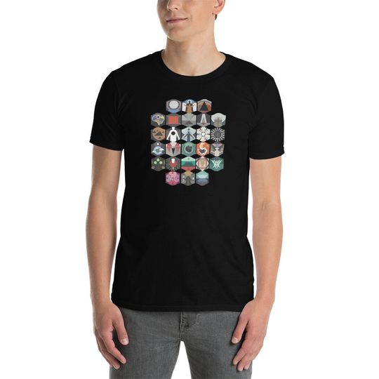 Discover Destiny 2 Vow Of Disciple Raid Symbols Short-Sleeve T-Shirt