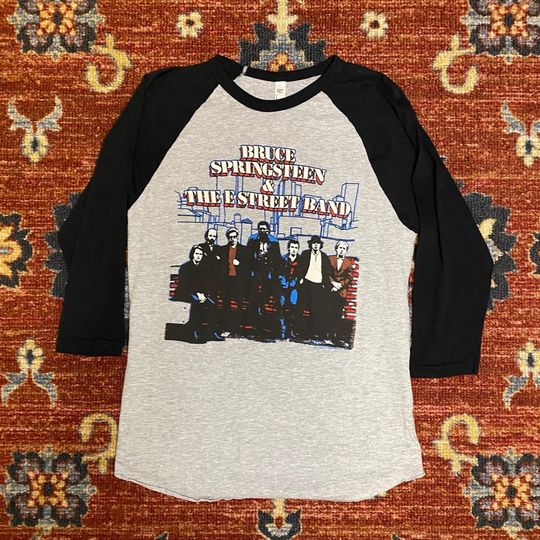 Discover Bruce Springsteen 2016 River Tour Baseball Tee