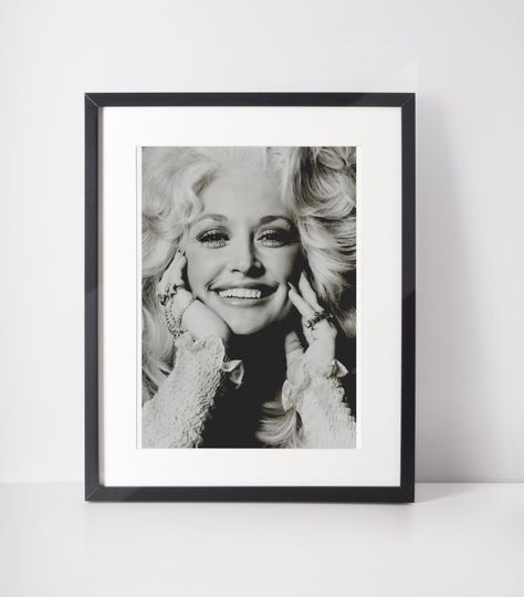 Discover Dolly Parton Portrait Minimalist Art