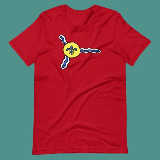 Discover STL City Flag Saint Louis Missouri T Shirt
