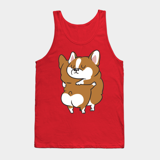 Discover Corgi Hugs Tank Top
