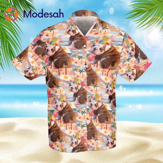 Discover Personalized Photo Hawaiian Shirt, Custom Photo Beach Shirt