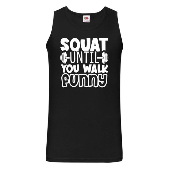 Discover Funny Men's Gym Tank Top for Workout