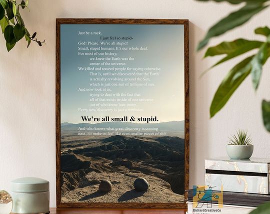 Discover Everything Everywhere All at Once Poster, Just Be a Rock - Everything Everywhere all at Once Poster