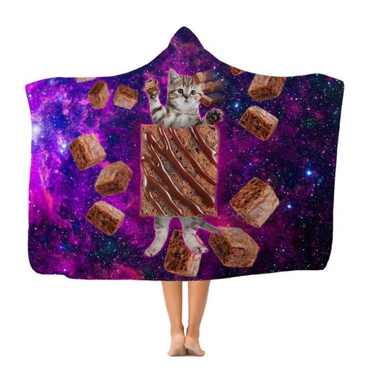 Discover Brownie Cat  Hooded Blanket