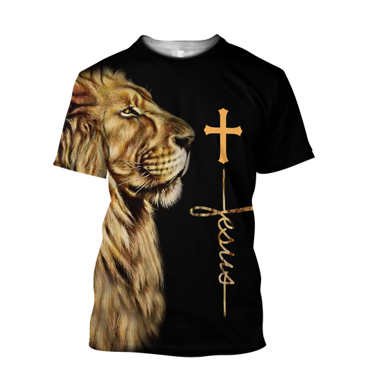 Discover Lion belong to Jesus Tshirt 3D print