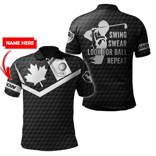 Discover Canada Golf Polo Shirt