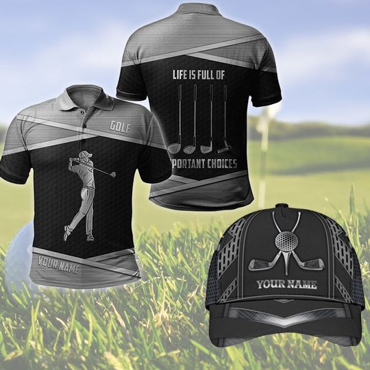 Discover Personalized Golf Lover Polo Shirt