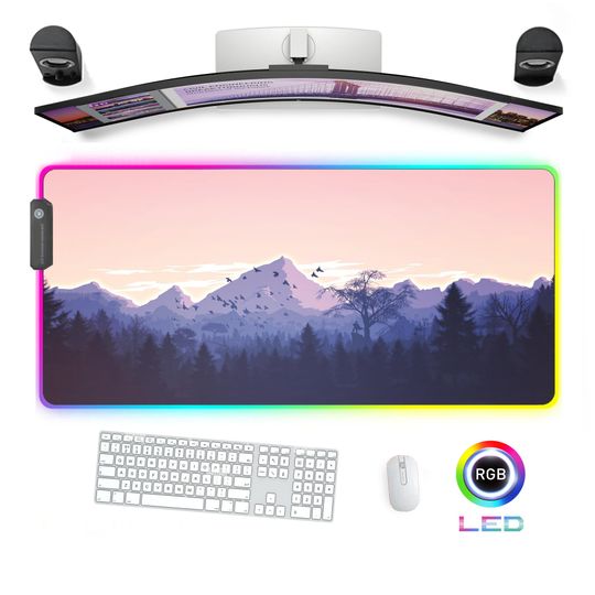 Discover Gaming LED RGB mouse pads