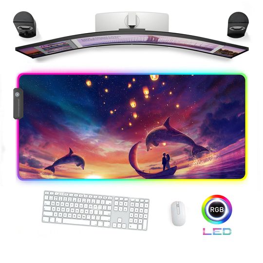 Discover Gaming LED RGB mouse pads