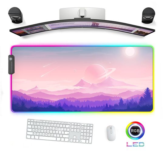 Discover Gaming LED RGB mouse pads