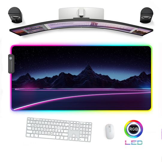 Discover Gaming LED RGB mouse pads