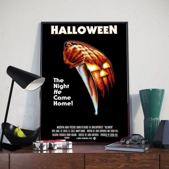 Discover Halloween 1978 Movie Poster, Michael Myers Poster, Halloween Michael Myers Poster