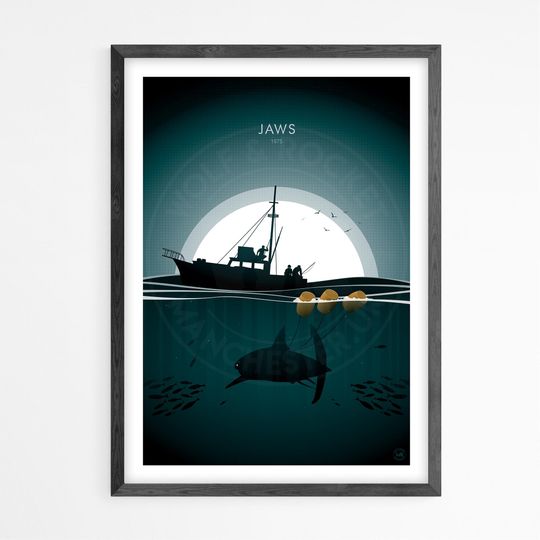 Discover Jaws Poster, Home Decor, Wall Art, Movie Poster
