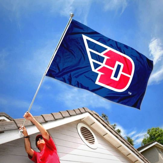 Discover Dayton American Football House Flag