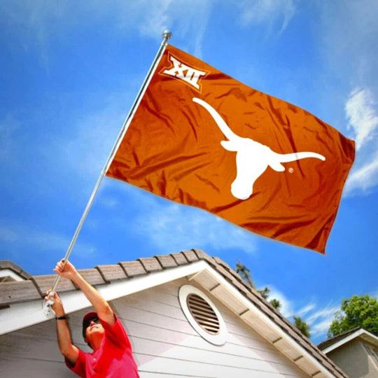 Discover Texas University American Football House Flag