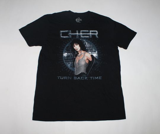 Discover Cher shirt Turn Back Time shirt Pop Dance Men's