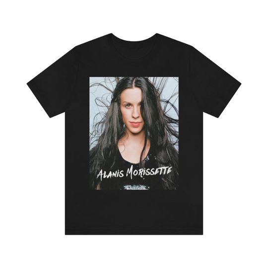 Discover Alanis Morissette Shirt, Birthday Gift, 90s vintage Music Shirt