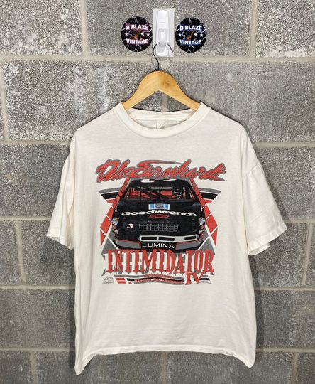 Discover Vintage 1990s Dale Earnhardt Intimidator  T-Shirt