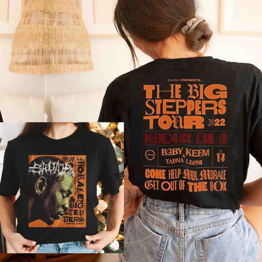 Discover Kendrick Lamar Tour 2022 Double sided tshirt
