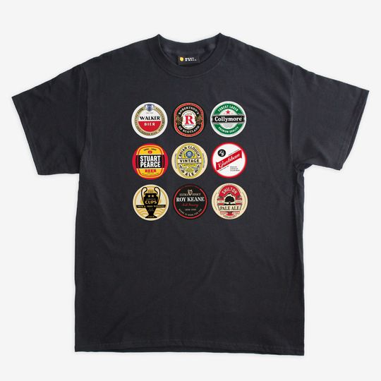 Discover Nottingham Forest Beer Mats T-Shirt