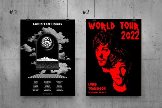 Discover Louis Tomlinson World Tour 2022 poster , Louis Tomlinson poster