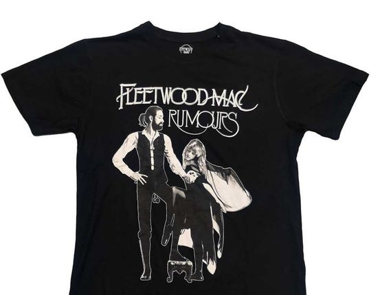 Discover Fleetwood Mac Adult T-Shirt - Rumors Album Cover Design