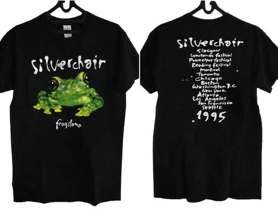 Discover VTG 1995 Silverchair Frogstomp Promo T-Shirt, Silverchair T-Shirt