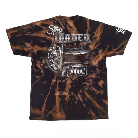 Discover Stay Loaded Apparel "Shine" Bleached Tie Dye Trucker T-Shirt