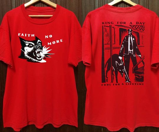 Discover Vintage 1995 Faith No More King For A Day Fool For A Lifetime T-Shirt, Faith No More Shirt